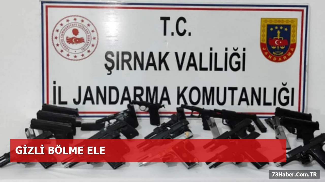 Silopi ve Cizre Kontrol Noktalarında 19 Tabanca ve 584 gr Skunk Ele Geçirildi
