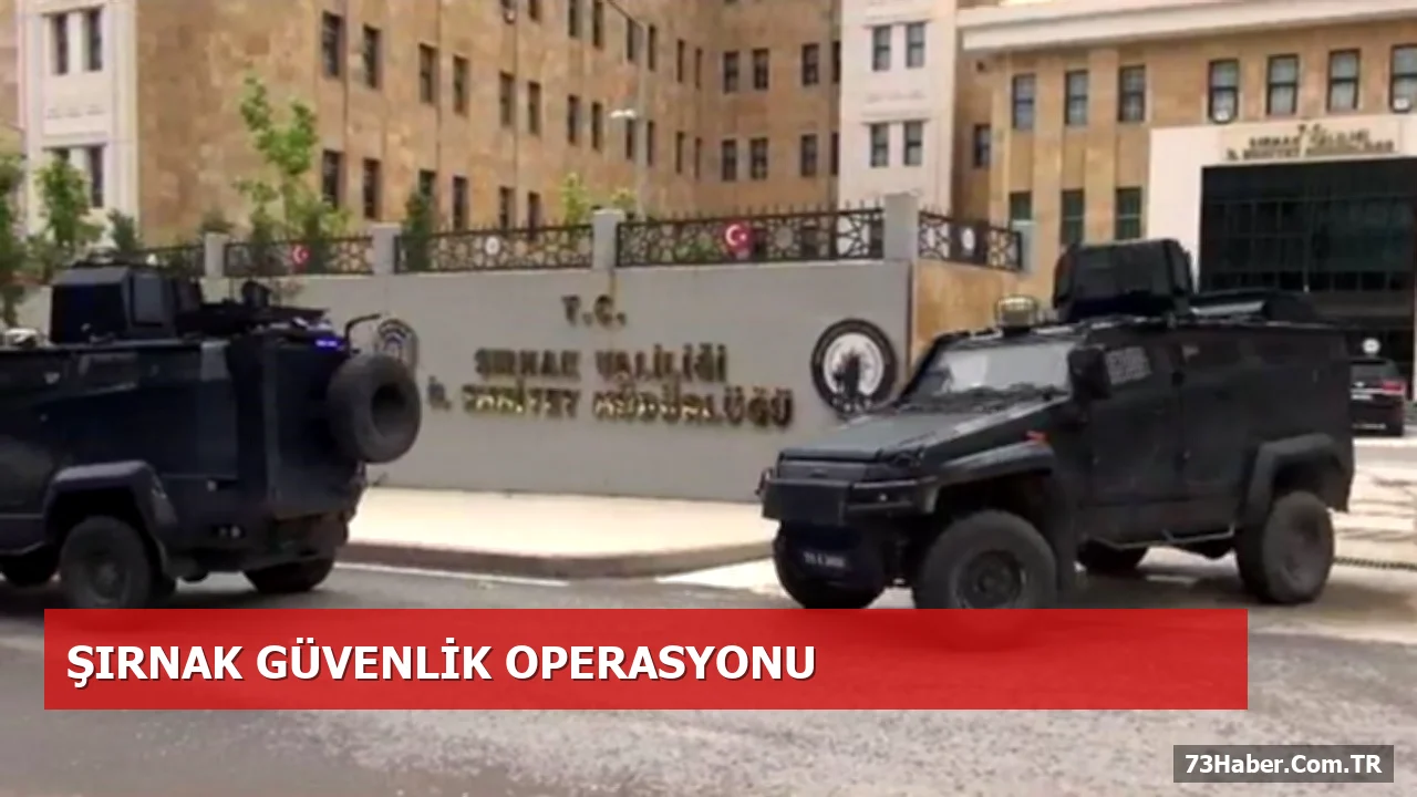 Şırnak Emniyet ve Jandarma 111 Şüpheliyi Gözaltına Aldı