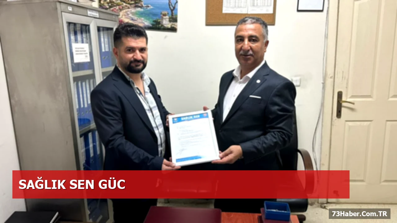 Servet Ataman, Beytüşşebap’taki Sağlık Çalışanlarının Yeni Temsilcisi Oldu