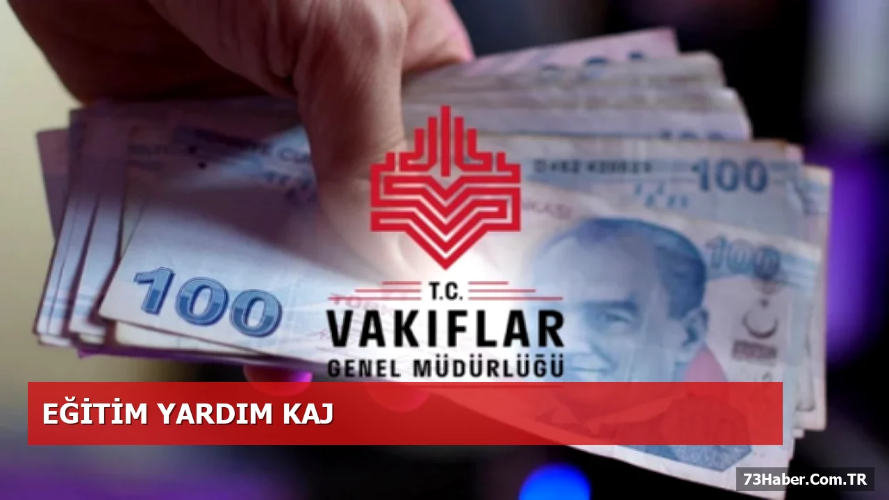 Ortaöğrenim ve Yükseköğrenim Yardımları İçin Başvurular Açıldı