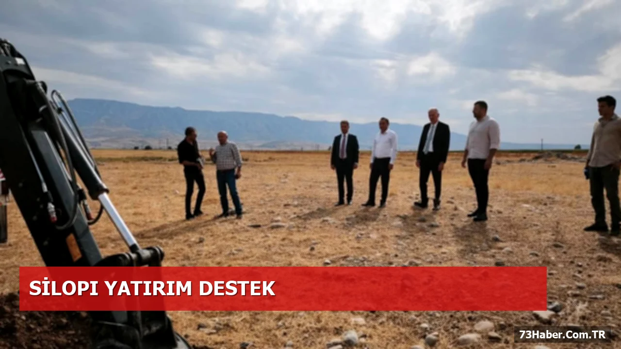 Silopi’nin sanayi altyapısı için jeolojik etüt yürütülüyor