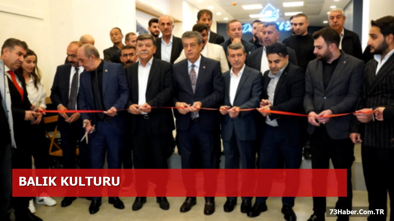 Şırnak Belediyesi Yeni Çiğ Balık Dükkanıyla Balık Tüketimini Teşvik Ediyor