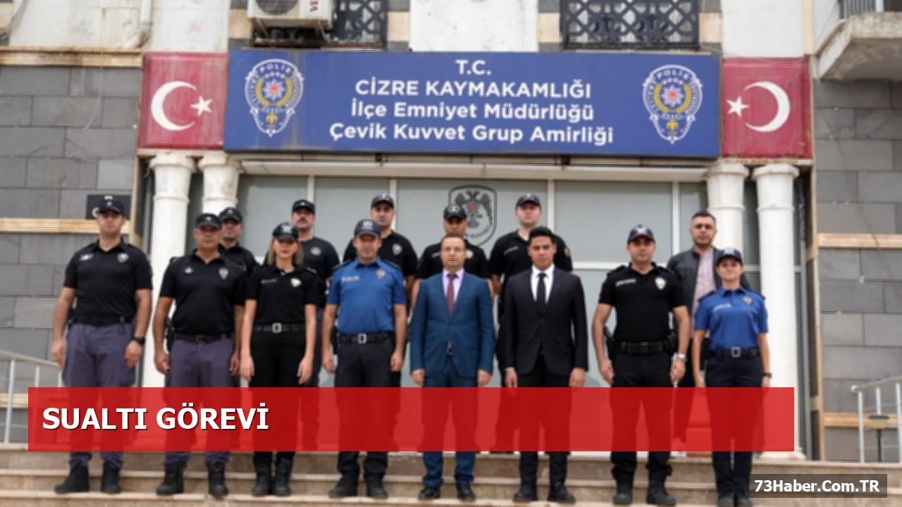 Kaymakam Baycar, Cizre Sualtı Grupunu Ziyaret Etti