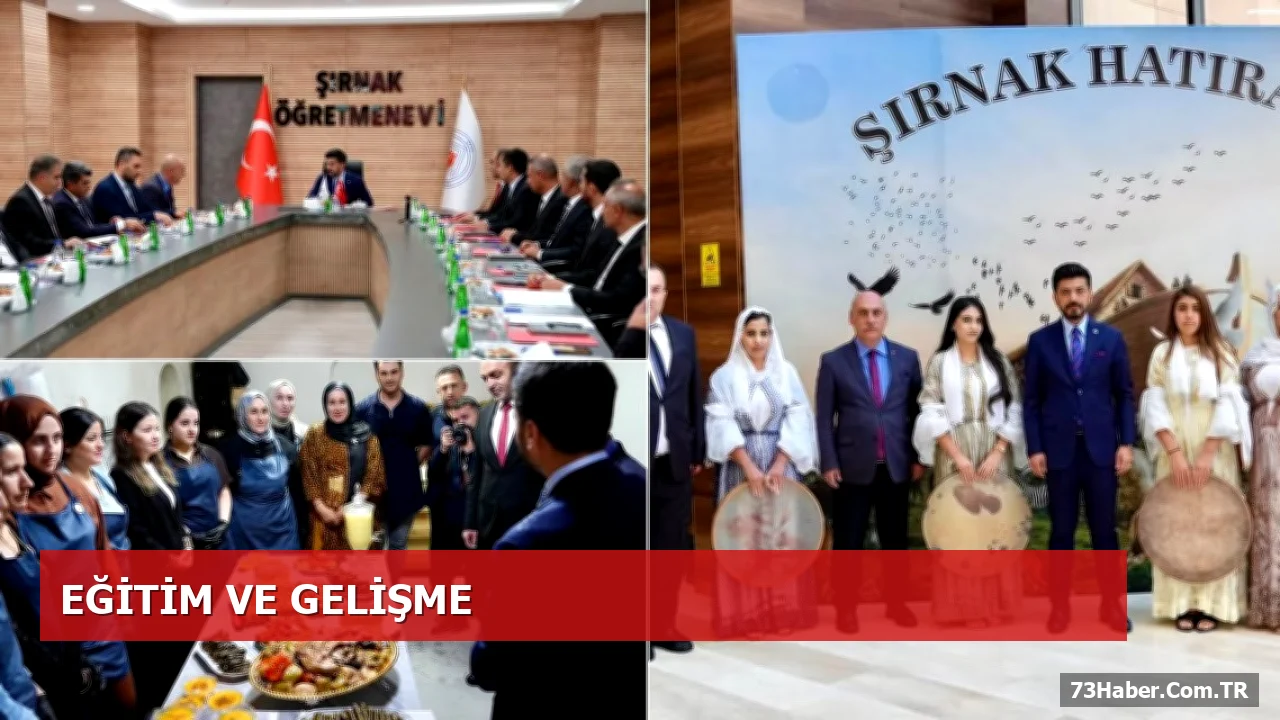 Şırnak’ta Hayat Boyu Öğrenme Çalışmaları Emre Topoğlu’nun Ziyaretiyle Değerlendirildi