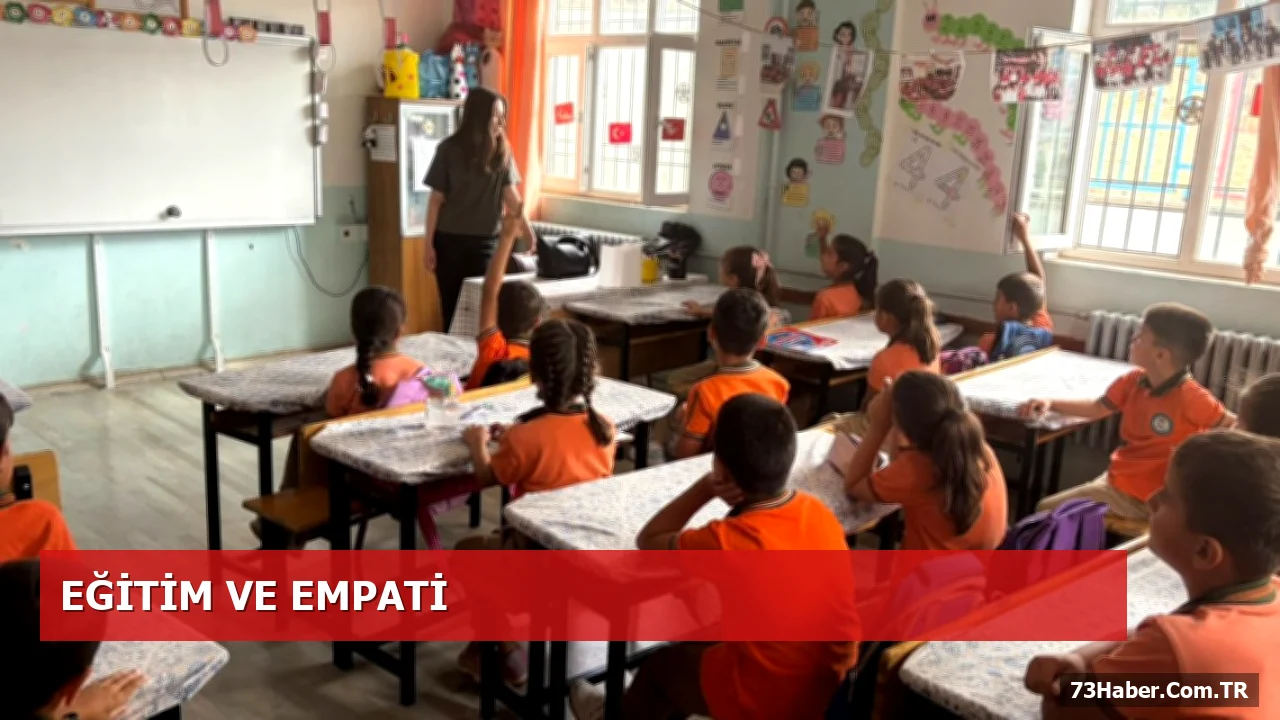 Şırnak’ta İlkokul Öğrencilerine Empati Atölyesi