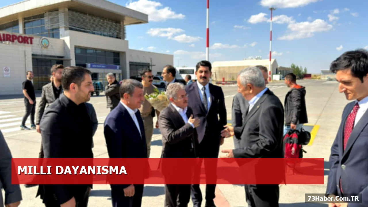 Bülent Arınç, Şırnak’ta “Milli Dayanışma, Kardeşlik ve Demokrasi” Görüşmelerine Başladı