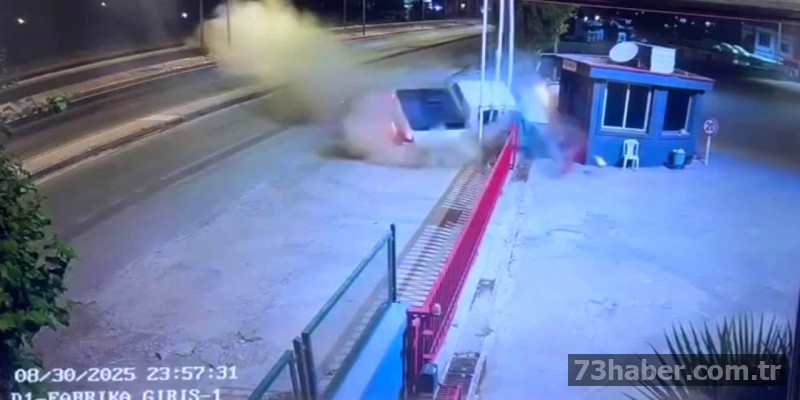 Şırnak'ta Kaza Anı Kamerada: Bir Yaralı