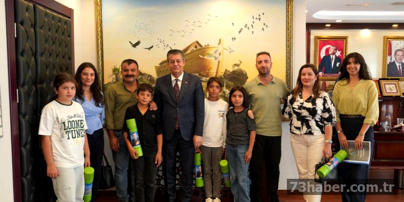 Şırnak'tan Bir İlk: Robotik Takımı Belediye'de!