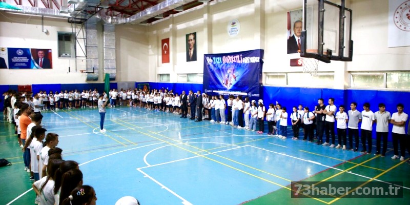 Şırnak'ta Yaz Spor Okulları Coşkusu Sona Erdi