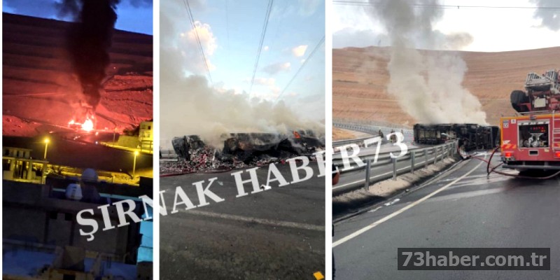 Şırnak'ta Kaza: Tır Şoförü Can Verdi