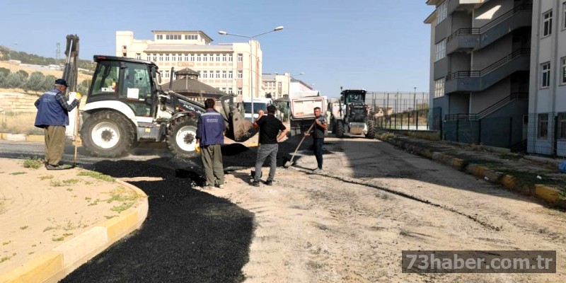 Şırnak'ta Okul Yolu Sevinci: Belediyeden Onarım Hamlesi