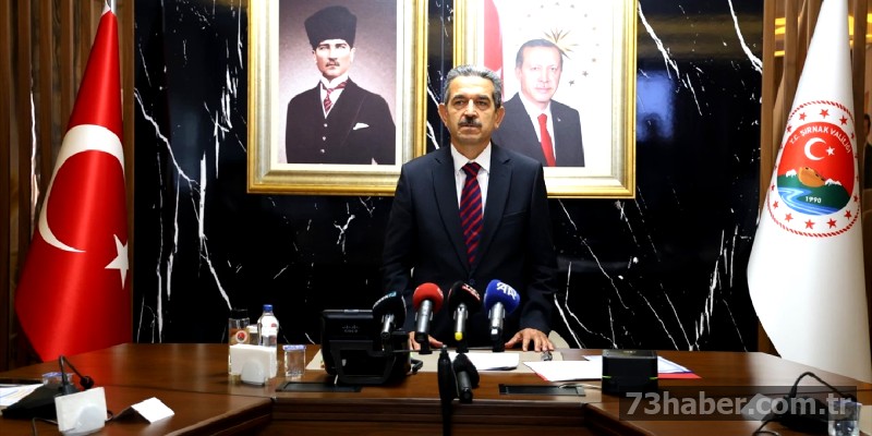 Şırnak Valisi'nden Eğitim Yılına Özel Mesaj
