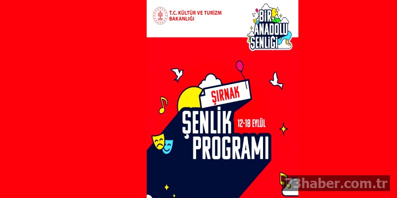 Şırnak'ta Anadolu Şenliği Coşkusu Başlıyor!