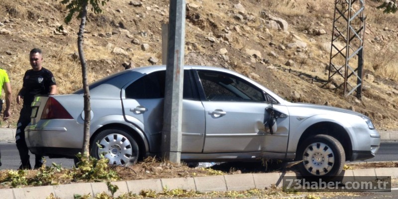 Şırnak'ta Trafik Kazası: Maddi Hasar Meydana Geldi