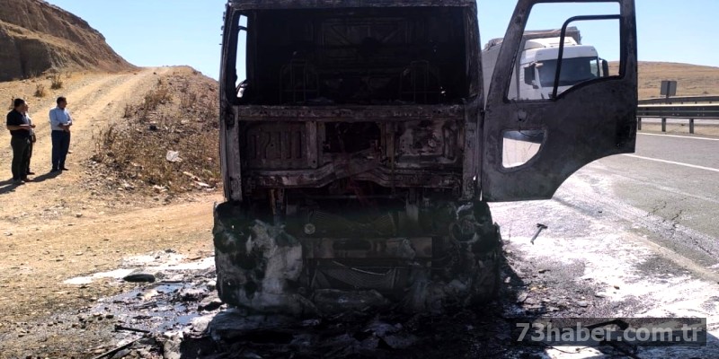 Şırnak'ta Alev Alev: Tanker Faciası!