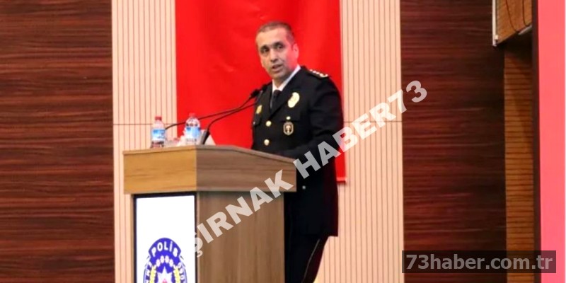 Şırnak Emniyet Müdürü Volkan Sazak Göreve Başladı