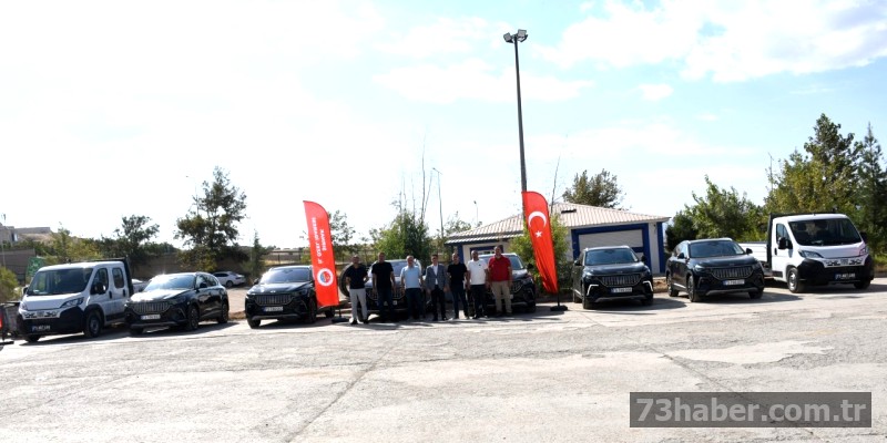 Şırnak’ta Hizmetler Modern Araçlarla Güçleniyor: TOGG’lar Filo’ya Dahil Oldu