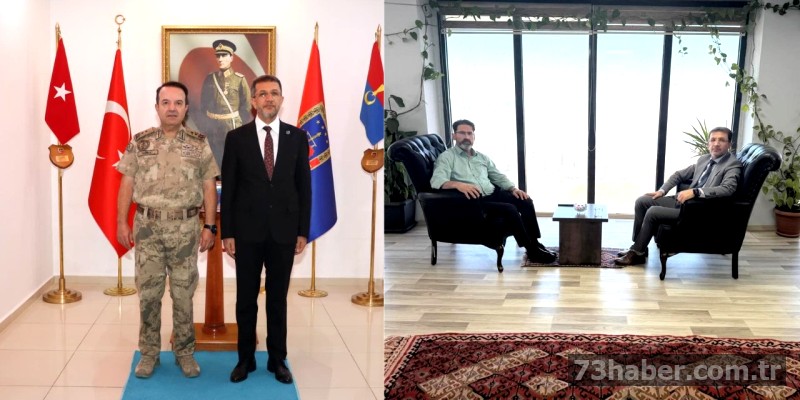 Rektör Alkış'tan Şırnak Jandarma'ya Tebrik Ziyareti