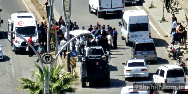 Cizre'de Trafik Kazası: Maddi Hasar Oluştu