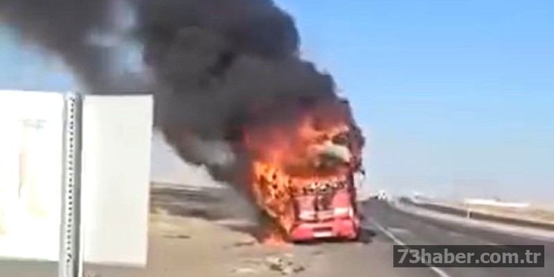 Şırnak'ta Korkutan Yangın: Araç Kül Oldu