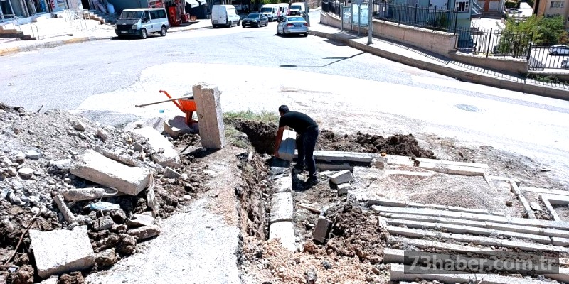 Şırnak Belediyesi'nden Hızlı Onarım Hamlesi