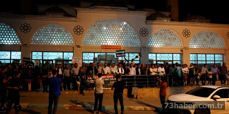 Şırnak'tan Sumud Filosu'na Destek Eli
