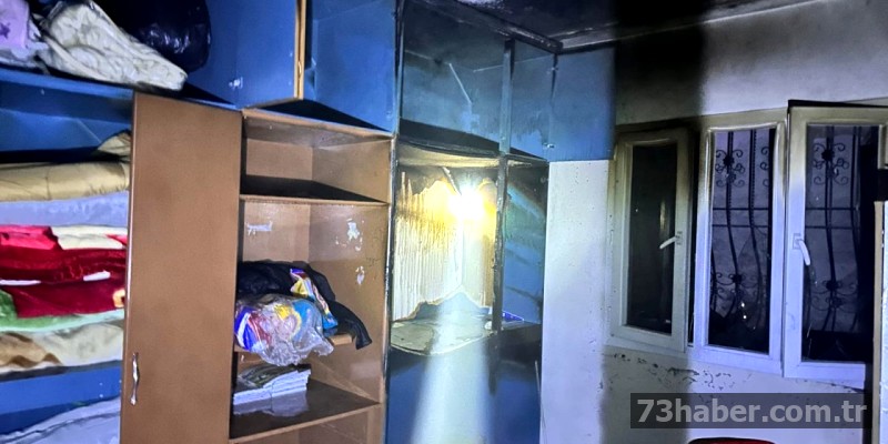 Cizre'de Yangın Dehşeti: Ev Küle Döndü!