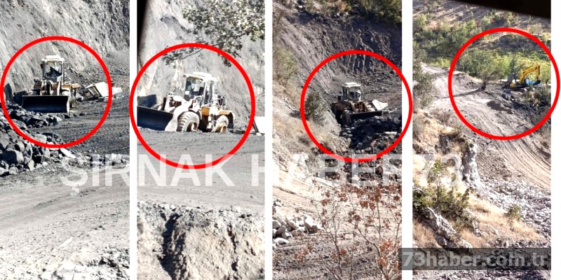 Şırnak'ta Kömür Ocaklarına Saldırı: İş Makineleri Yakılıp Uçuruma At