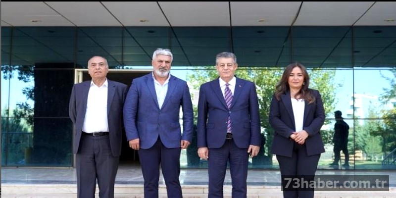 Şırnak'tan İdil'e Başkan Ziyareti