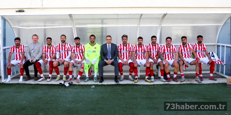 Emniyet Müdürü Sazak, Şırnak Petrolspor'la Maç Yaptı