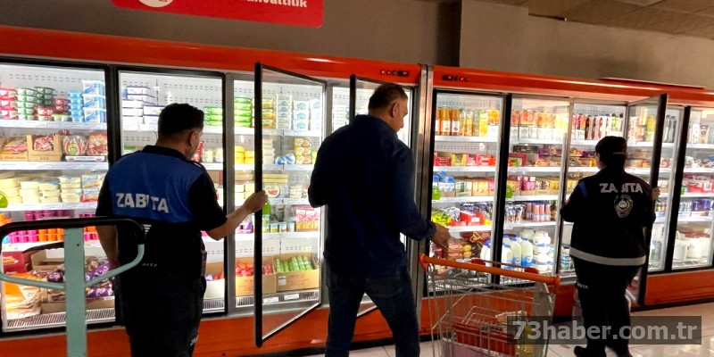 Silopi'de Marketlere Baskın: Usulsüzlük Tespit Edilen İşletmelere Ceza Uygulandı!