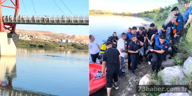 Cizre'de nehirde kaybolduktan sonra aranan kişi hayatını kaybetti.