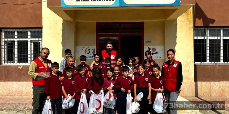 Kızılay, Uludereli Çocukların Yüzünü Güldürdü