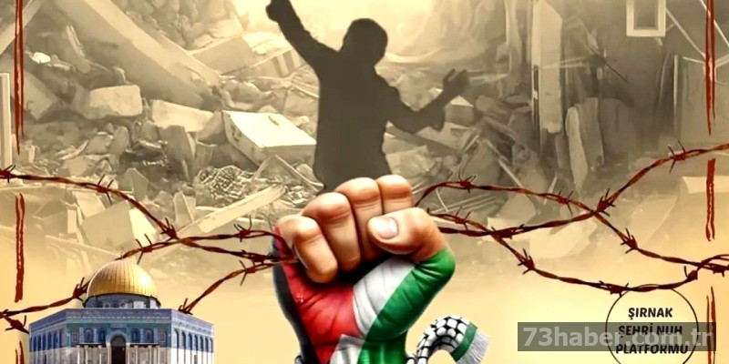 Şırnak'tan Gazze'ye Uzanan El: Destek Yürüyüşüyle Farkındalık Oluşturuldu!