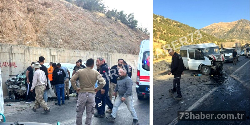 Şırnak'ta Korkunç Kaza: Çok Sayıda Yaralı