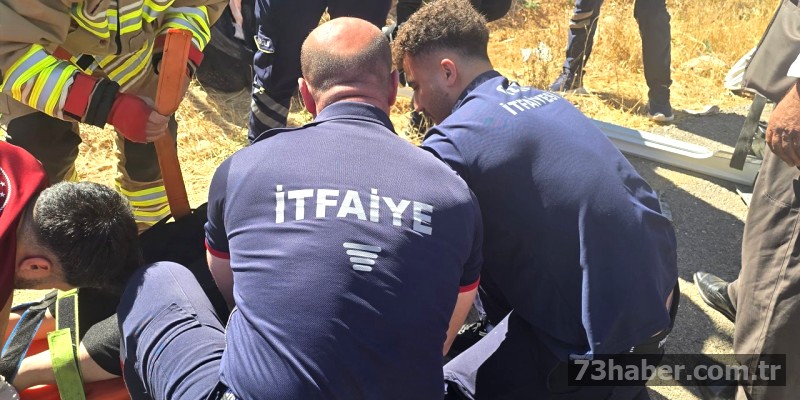 Cizre'de Kaza: İki Araç Çarpıştı, 8 Yaralı