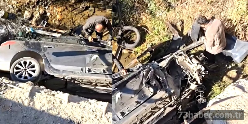 Hakkari'de Kaza: Dereye Uçan Araçtaki Şırnaklılar Yaralı