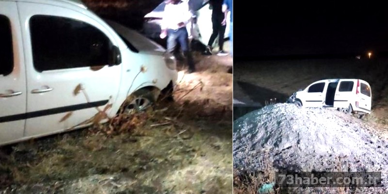 Şırnak'ta Kaza: Araçlar Tarlaya Uçtu!