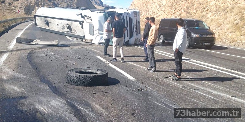 Silopili Şoförün Erzurum Yolunda Talihsiz Kazası