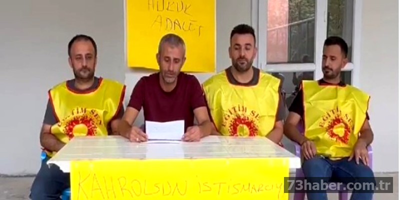 Şırnak'ta Çocuk İstismarına Karşı Süresiz Açlık Grevi