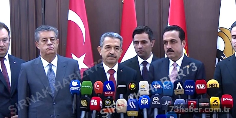 Vali ve Başkan'dan Irak'a Kritik Ziyaret