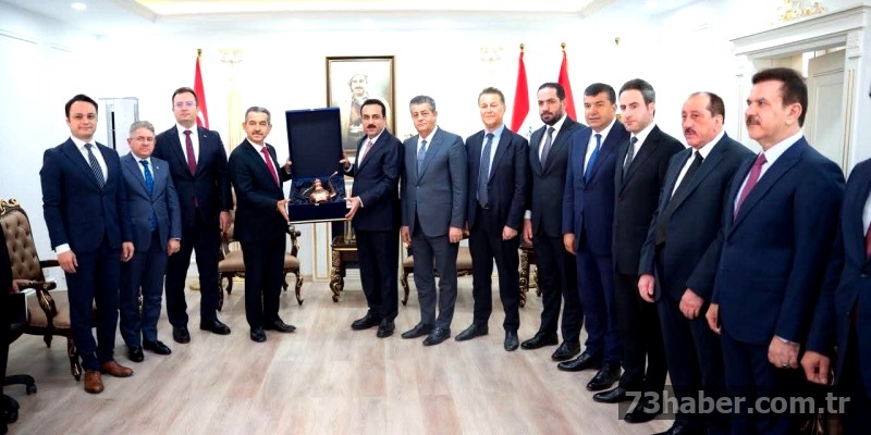Şırnak'tan Erbil'e Ziyaret: İşbirliği Köprüsü Kuruluyor