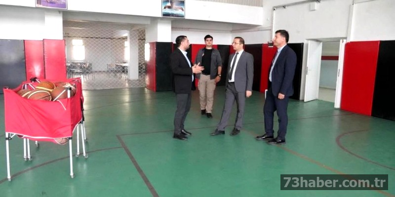 Cizre Kaymakamı'ndan Spor Lisesi'ne Ziyaret