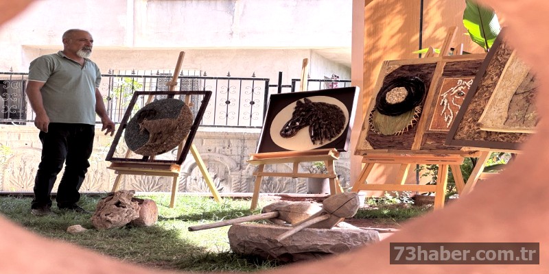 Şırnaklı Ressamın Fırçası Dünyaya Açıldı