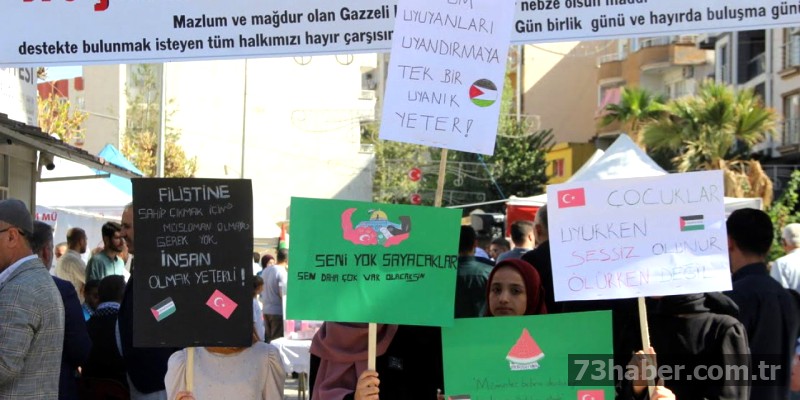 Şırnak'tan Gazze'ye Yardım Eli: Hayır Çarşısı Açıldı