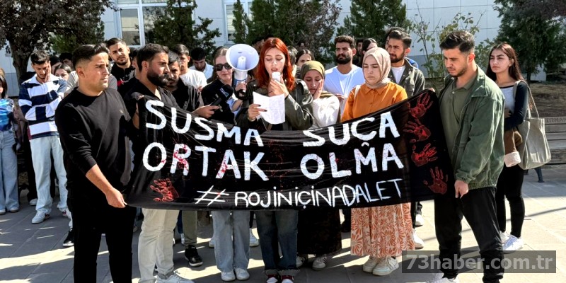 Şırnak'ta Rojin Kabaiş İçin Adalet Yürüyüşü
