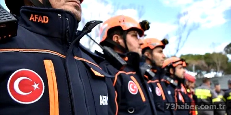 AFAD'dan Şırnak Dahil İllere Büyük Personel Alımı