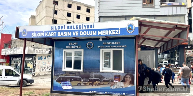 Silopi'de Ulaşım Kartı İşlemleri Artık Daha Kolay!