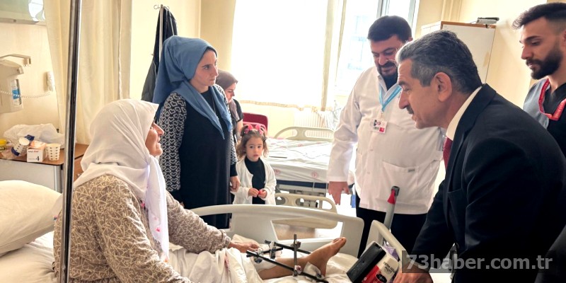 Şırnak Valisi Ekici, Hastaları Unutmadı