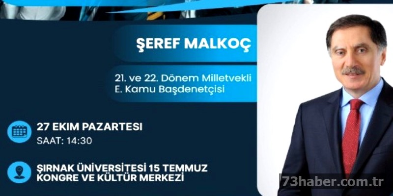 Şırnak'ta Üniversiteler Türkiye Yüzyılını Konuşacak